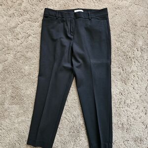 Liz Claiborne Black Cropped Dress Pants